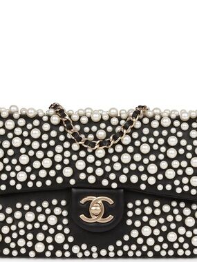 CHANEL Pearl Mini Flap Bag